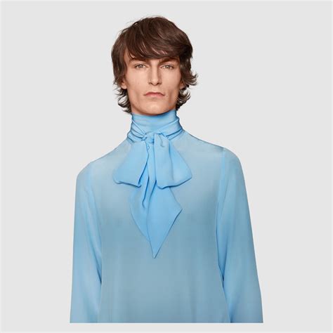 mens gucci dress shirts|gucci silk shirts for men.